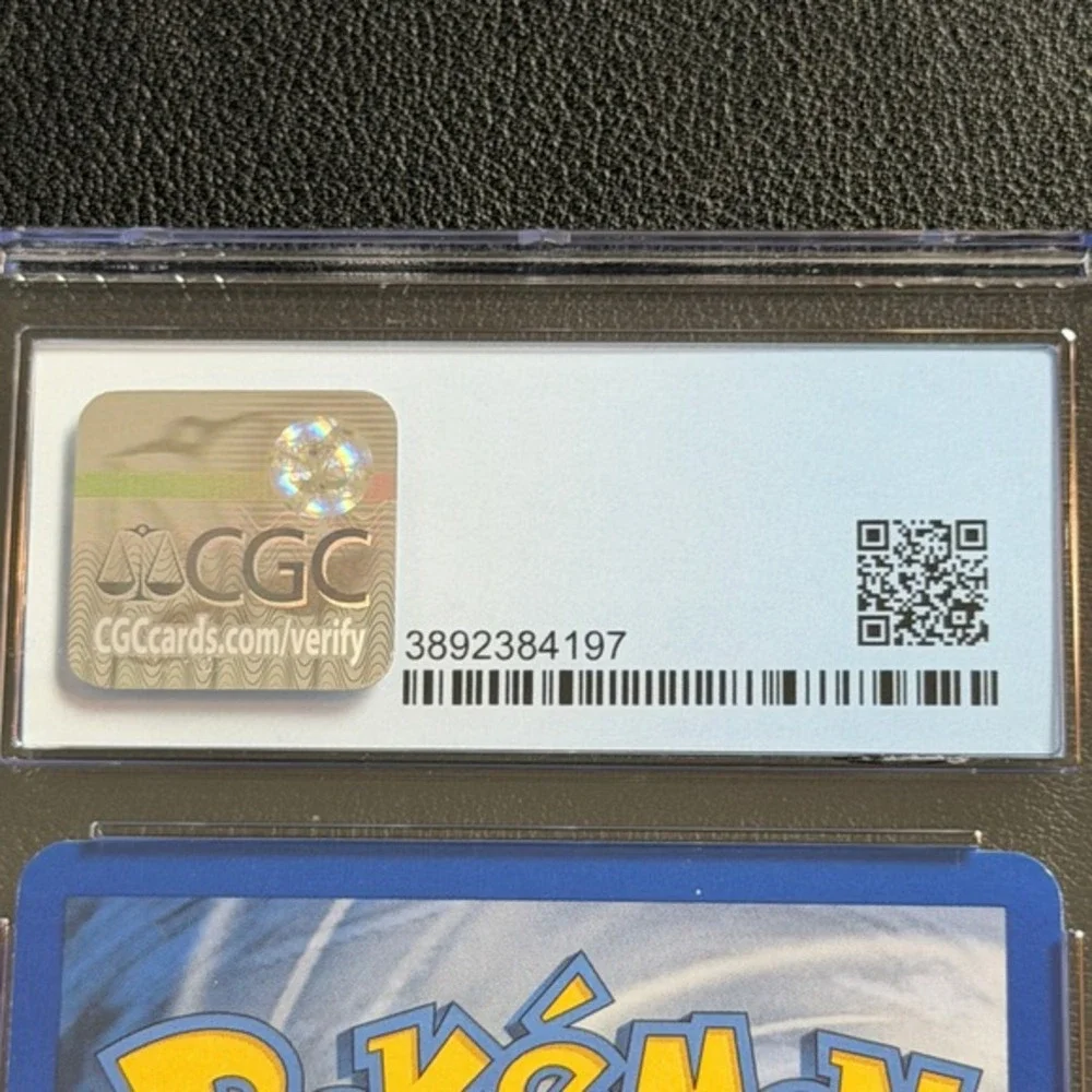 Pokemon Brock's Geodude 1st Edition 68/132 Fighting Energy CGC 8.5 Gym Challenge